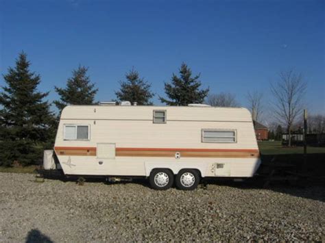 Gently Used 21 Foot Camping Trailer Golden Falcon Brand For Sale In