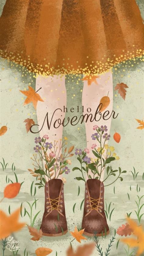 November Wallpaper Fall Wallpaper Wallpaper Backgrounds Cute