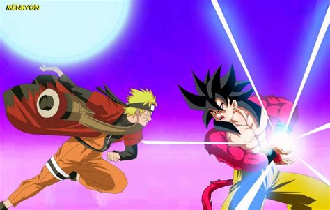 Goku Ssj4 Vs Naruto Naruto Vs Thessjgoku Asyique