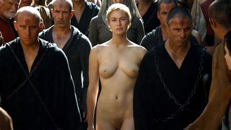 see lena headey s nude walk of shame on game of thrones at mr skin