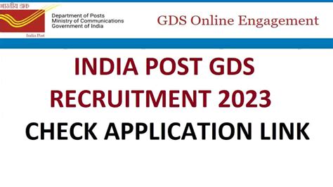 India Post GDS Recruitment 2023 Notification 12828 Vacancies Apply At