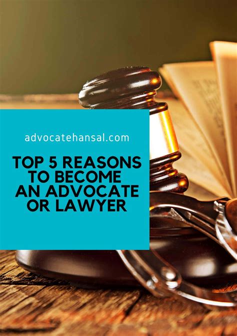 Reasons To Become A Lawyer By Advocate Hansal Issuu