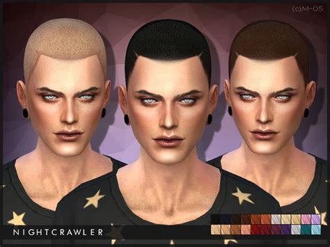 Sims 4 Ccs The Best Hair By Nightcrawler Sims 4 Ccs The Best