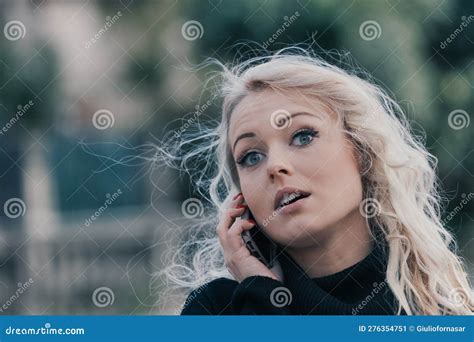 wi fi history entertainment finding places stock image image of curly blonde 276354751