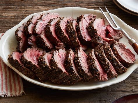 Fresh herbs and brown butter take it over the top! Peppercorn Roasted Beef Tenderloin | Recipe (With images ...