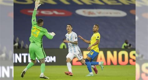Di Marias Goal Helps Argentina Clinch Copa America Title Telangana Today