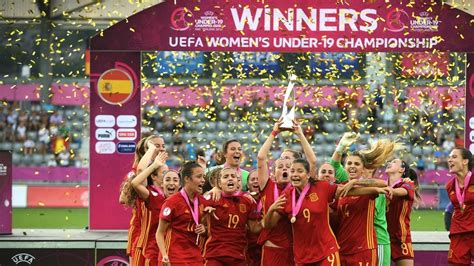 Record Breaking Spain Retain The Title Women S Under UEFA