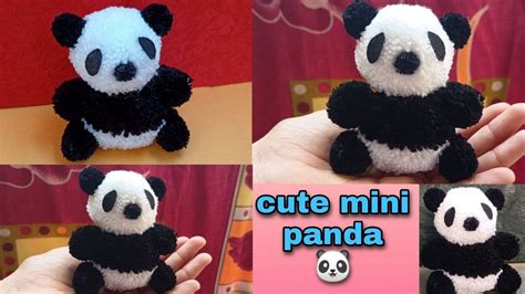 How To Make Panda At Home With Woolen Cute Panda Making🐼 Handmade