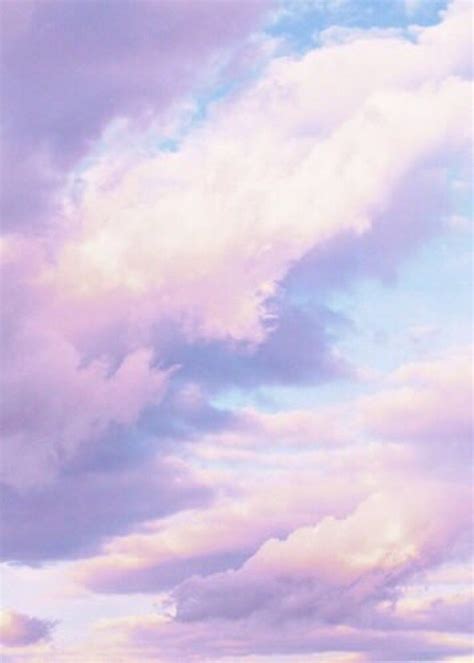 Pastel Light Purple Aesthetic Clouds No Wear Or Tear So You Just What