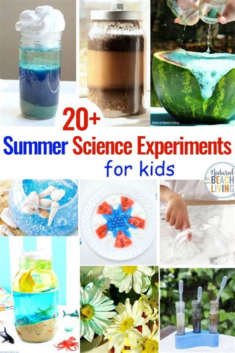 25 Summer Science Experiments For Kids Natural Beach Living