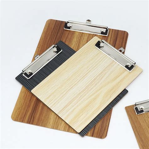Love Portable A4 A5 Wooden Writing Clipboard File Hardboard Office