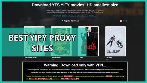 Yify Proxy List Working May 2024 Mirrors And Proxies