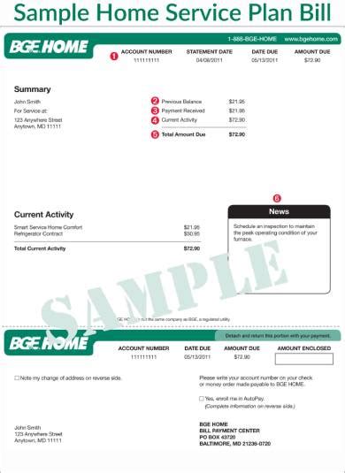 Free 6 Customer Bill Pay Forms In Pdf