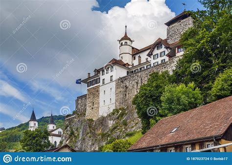 Aarburg Castle Switzerland Stock Photo Image Of Ancient History