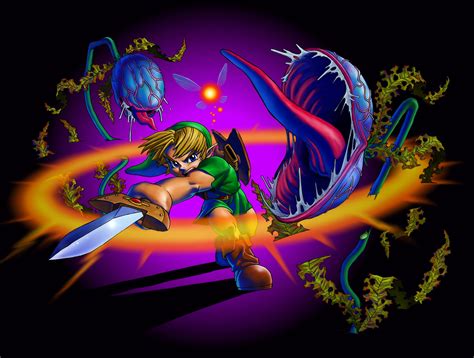 The Legend Of Zelda Ocarina Of Time Hd Wallpaper Background Image