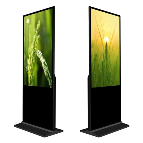 55 Inch Indoor Full Color High Brightness Lcd Advertising Player Floor