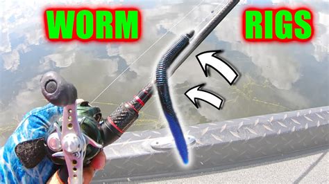 The Soft Plastic WORM RIG You NEED To Know To CATCH GIANT BASS YouTube