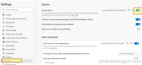 Boost Microsoft Edge Startup Time In Windows 10 Computersluggish