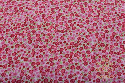 Tiffany Lawn Pink And Green Floral Fabric By Spechler Vogel Textiles