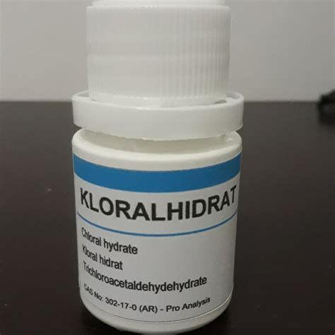 Jual Kloralhidrat 10 Gram Chloral Hydrate Kloral Hidrat For