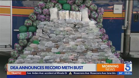 2 224 Pounds Of Meth Tied To Drug Cartel Seized In California In Record