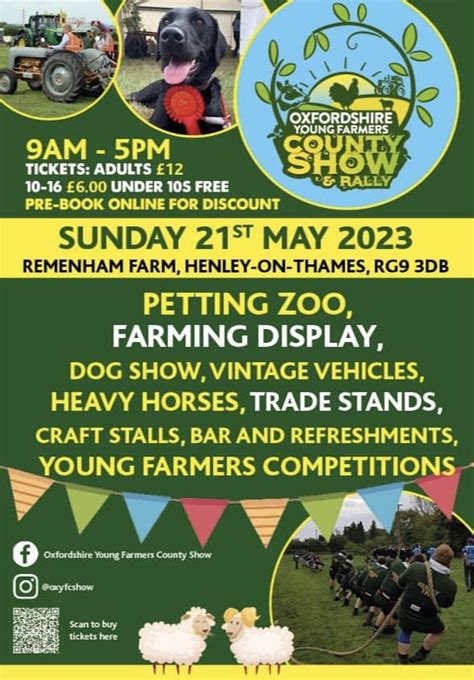 County Show And Rally 2023 Oxfordshire Federation Of Young Farmers Clubs