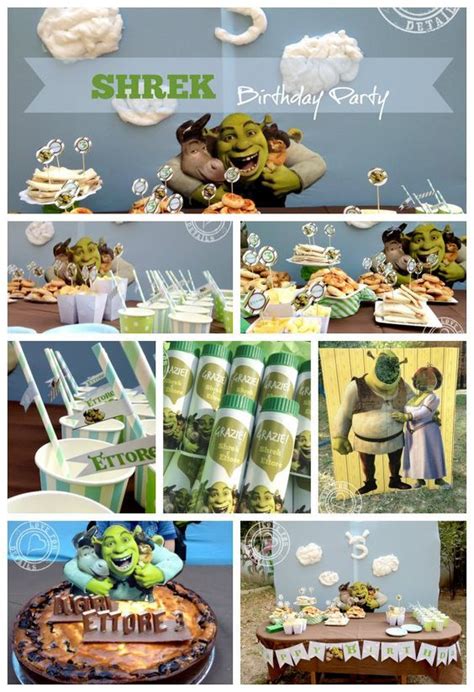 Shrek Childrens Party In 2020 Boy Birthday Parties Shrek Birthday