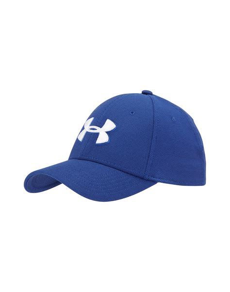 Under Armour Mens Heathered Blitzing 30 Cap Blue Life Style Sports Ie