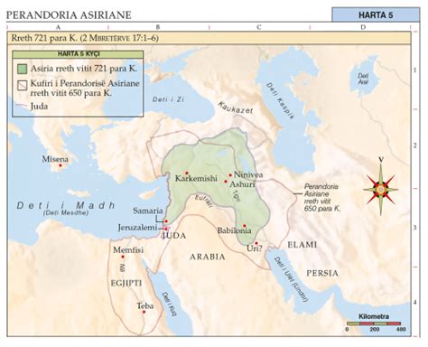 Harta 5 Perandoria Asiriane
