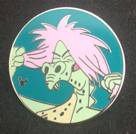 A Cartoon Character With Pink Hair Is Depicted On A Black Surface