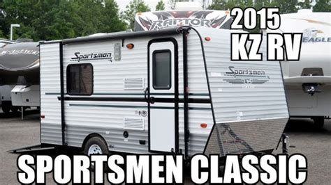 Kz Sportsmen Classic 16 Foot Toy Hauler Wow Blog