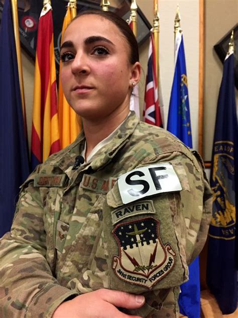 Shes First Woman With Air Force Global Strike Command To Become Elite Raven