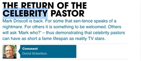 The Return Of The Celebrity Pastor