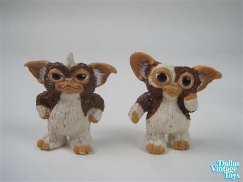 1984 Ljn Gremlins Collectible Figures Gremlin Stripe And Gizmo Os 559