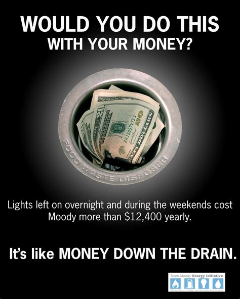 Would You Let Your Money Go Down The Drain Moody Air Force Base