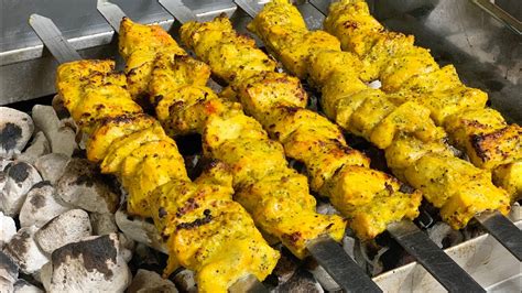 Afghani Chicken Tikka Kebab Recipe Restaurant Style Chicken Kebab كباب