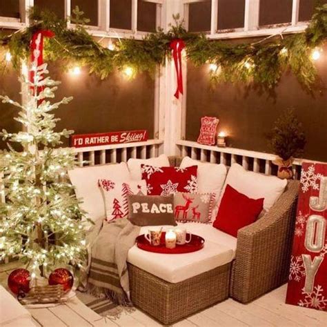 10 Christmas Decorating Patio Ideas Decoomo