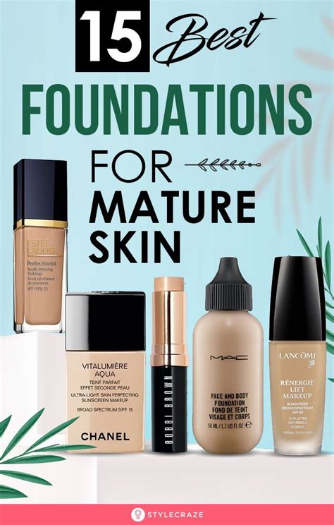 Best Foundations For Mature Skin Reviews Buying Guide Artofit
