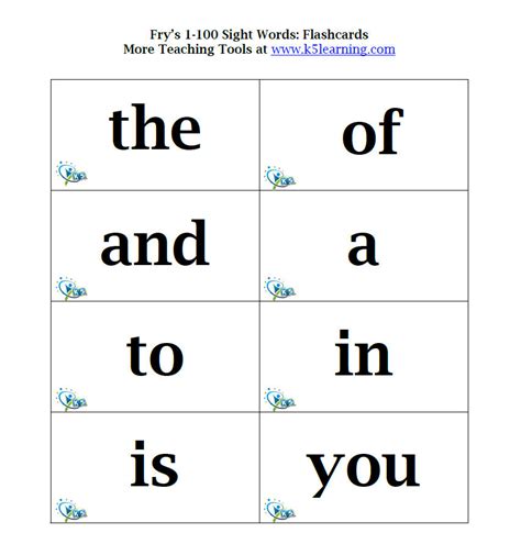 Sight words are high frequency words used in the english language. 38 Sight Words Flash Cards For You | Kitty Baby Love