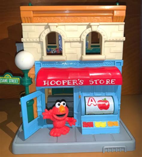 Hasbro Sesame Street Playset Mr Hoopers Store Elmo And Ducks 2010 Htf