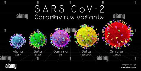 Sars Cov 2 Covid 19 Coronavirus Variants Alpha Beta Gamma Delta