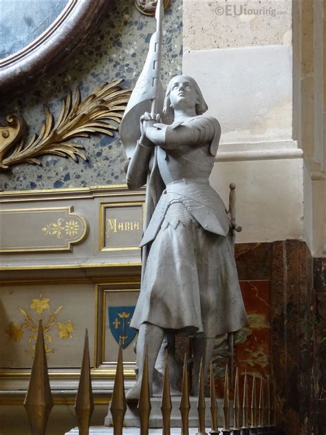 Sainte Jeanne Darc Statue Inside Eglise Saint Roch Page 1101