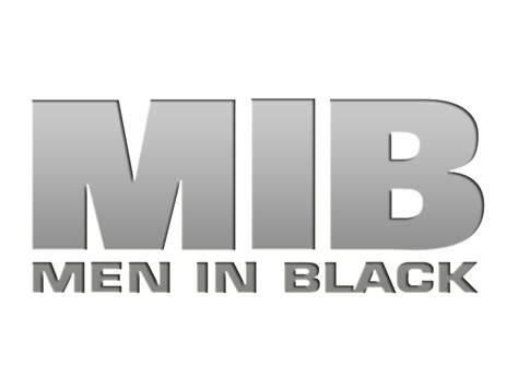Men In Black Logo Png Transparent Image Download Size 1024x768px