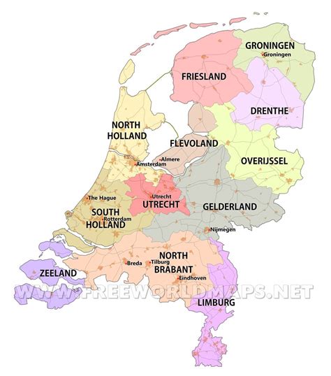 Discover the beauty hidden in the maps. Netherlands Maps - by Freeworldmaps.net