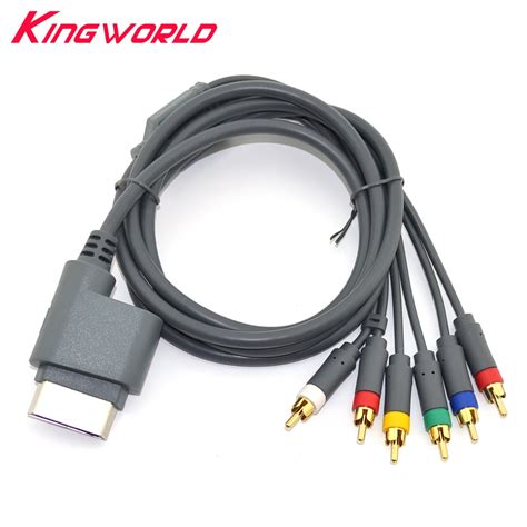 Hd Tv Component Composite Cord Av Audio Video Cable For Microsoft
