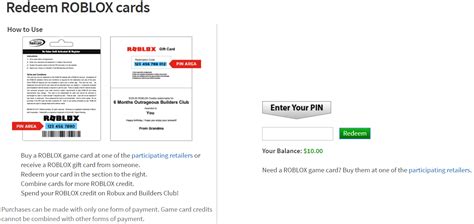 How to Redeem and Use Game Cards - Roblox Support