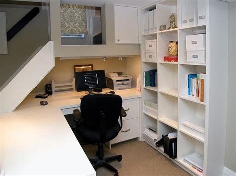 24 Functional Home Office Designs Page 4 Of 5 Small Basement Design