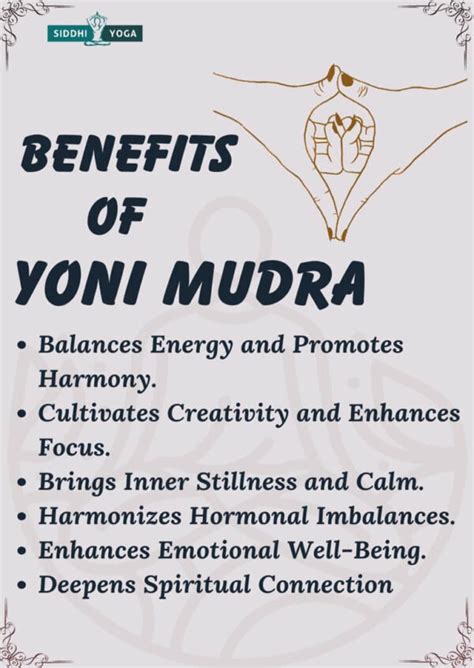 Yoni Mudra Its Meaning Benefits And How To Do Siddhi Yoga
