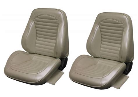 1965 Mustang Standard Touring Ii Front Bucket Seats Pair