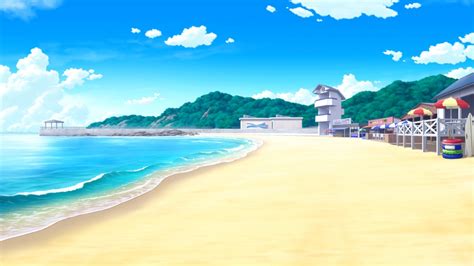 Top Background Anime Beach P Nh Tranh V